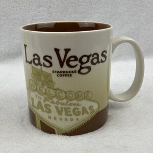 Starbucks Las Vegas Mug - Brown and Cream 2011